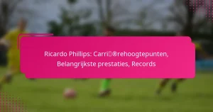 Ricardo Phillips: Carrièrehoogtepunten, Belangrijkste prestaties, Records